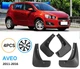Брызговики для Chevrolet Aveo T300 2011-2016 - изображение 2