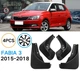 Брызговики для Skoda Fabia 3 2015-2018 - изображение 3
