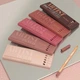 Набор карандашей для губ Face Secret Artist Pencil, 6 нюдовых оттенков. Стойкие карандаши для губ, коричневый - изображение 4