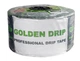 Капельная лента 8 mil шаг 15 см бухта 1000 метров эмитерная GOLDEN DRIP для полива растений черного цвета - изображение 3