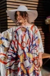 Парео женское пляжное стильное Oversize 2XL-7XL белый (SW624) - изображение 3