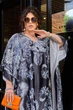 Парео женское пляжное длинное Oversize 2XL-7XLчерный (SW632) - изображение 3