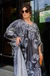 Парео женское пляжное длинное Oversize 2XL-7XLчерный (SW632) - изображение 4