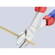 Кусачки боковые (бокорезы) особой мощности, Ø4,6мм, 250мм KNIPEX 74 05 250, хромированные - изображение 4