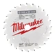Диск пильний по дереву PFTE THIN KERF MILWAUKEE, діаметр 165х20х1, 6мм, 24 зуб. - зображення 2