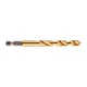 Сверло по металлу RedHEX SHOCKWAVE HSS-TiN MILWAUKEE, диаметр 8,5х114х72мм - изображение 2