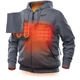 Куртка (толстовка) с электроподогревом аккумуляторная MILWAUKEE, M12 HH GREY3-0 (XL), серая - изображение 2