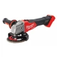 Шлифмашина угловая аккумуляторная бесщеточная MILWAUKEE, M18 FSAG125X-0, диаметр 125мм (каркас, антивибрационная боковая ручка, - изображение 2