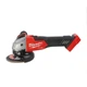 Шлифмашина угловая аккумуляторная бесщеточная MILWAUKEE, M18 FSAG125X-0, диаметр 125мм (каркас, антивибрационная боковая ручка, - изображение 3