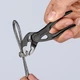Клещи сантехнические переставные высокотехнологические, Ø28мм Cobra KNIPEX XS 87 00 100 BK, фосфат - изображение 3