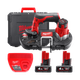 Пила ленточная аккумуляторная MILWAUKEE, M12 BS-402C (зарядное устройство С12 С, 2 аккумулятора М12 В4 4Ач, холст, кейс) - изображение 1