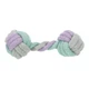 Іграшка Trixie Junior Rope Dumbbell для цуценят Гантель з канатом котон 15 см - зображення 1