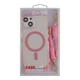 Чохол TPU+PC LanyardCase with MagSafe для iPhone 15 Pink - зображення 2