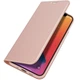 Чехол-книжка Dux Ducis с карманом для визиток для iPhone 12 Pro Max Rose Gold - изображение 2
