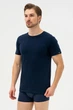 Футболка Cornette 58(4XL) Синий (68915) - изображение 1