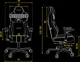 Кресло для геймеров Hator Arc 4 XXL Velour Black (HTC4440XXL) - изображение 13