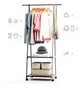Вешалка для одежды The New Coat Rack на колесах с полкой 158х55см - изображение 2