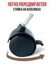 Вешалка для одежды The New Coat Rack на колесах с полкой 158х55см - изображение 9