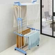 Сушилка для белья Garment Rack With Wheels 4-ярусная на колесах - изображение 8
