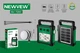 Ліхтар акумуляторний комплект NEWVEW NV-T260 Solar Panel 2400mAh 2 підвісні LED лампи, Сонячна панель 2.5W, Павербанк Green - зображення 10