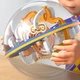 Головоломка Магічна куля LOW Magic Maze Ball Large Orange 3D Лабіринт (LOW-3DMagicBall) - зображення 3