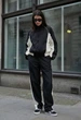 Жіночий спортивний костюм Staff lim black & milk reflective oversize XS - изображение 2