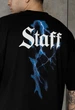 Футболка Staff logo oversize XS чорний - изображение 3