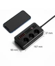 Мережевий фільтр ASOMETECH BKL-04EU 2500W Timer 1-24h (3xSocket 10A + 4xUSB3.4A + 1USB QC3.0) 2m Black (43774) - зображення 8