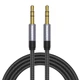 Аудио кабель AUX Rocoren 3.5mm Male - 3.5mm Male 2m Dark Grey (45065) - изображение 1