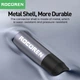 Аудио кабель AUX Rocoren 3.5mm Male - 3.5mm Male 2m Dark Grey (45065) - изображение 6