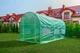 Садовая теплица парник 7 м² (3.5х2х2 м) армированная пленка UV-4 оцинкованный каркас Зеленая - изображение 6