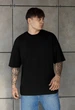 Футболка Чоловіча Стаф Чорна Спортивна Оверсайз Staff Basket Oversize S (384342) - зображення 2