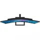 TFT 34' Philips 346E2CUAE, VA, вигнутий, WQHD, DP, HDMI, USB-С, HAS, колонки, чорний - зображення 6