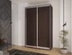 Шкаф-купе Феникс 150x45x240 см 2 ДСП Венге магия (FM170659) - изображение 2