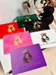 Набор 6 шт, разные цвета - подарочные сертификаты с 3D золотом "Beauty Card" - изображение 3
