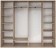 Шкаф-купе Феникс 280x45x240 см 3 ДСП Венге магия (FM171410) - изображение 1