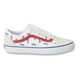 Чоловічі кеди Vans Old Skool Logo білі замшеві 45 VN0A3WKT9M91 (45) - зображення 1