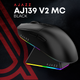Игровая беспроводная мышь Ajazz AJ139 V2 MC-3 Mod-Black-3311 - изображение 6
