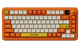 Беспроводная механическая клавиатура Ajazz AK820 MAX Avocado Switch Orange-White Theme-RGB--With Screen - изображение 1