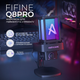 USB мікрофон Fifine Q8PRO Black - зображення 5