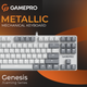 Клавіатура дротова GamePro Genesis Metallic MK110W Outemu Red Switch USB White (MK110W) - зображення 7