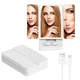 Дзеркало для макіяжу потрійне Tri Color Makeup Mirror CX-8 з LED-підсвічуванням, сенсорним керуванням та відсіком для контактних лінз - зображення 4