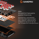 Дротова механічна клавіатура GamePro Genesis Metallic (MK144B) 100% Red switches - зображення 10