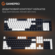 Дротова механічна клавіатура GamePro Genesis Metallic (MK144B) 100% Red switches - зображення 15