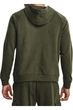 Чоловічий спортивний світшот Under Armour Fleece Logo з капюшоном кенгуру XS 1379758 390 (XS) - изображение 2