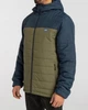 Чоловіча стьобана куртка Billabong Surf Check з капюшоном S F1JK36 176 (S) - изображение 2