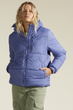 Жіноча стьобана фіолетова куртка Billabong Transport Fuffer 3 XS F3JK33 5094 (XS) - изображение 2