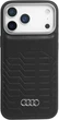 Etui plecki Audi GT Synthetic Leather MagSafe do Apple iPhone 17 Pro Max Black (AU-TPUPCMIP17PM-GT/D3-BK) - obraz 1