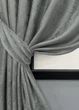 Комплект коротких штор VR-Textil Жаккард Мрамор Al1 № 1015ш Графитовый 130х170 см 2 шт (35-0208) - изображение 4
