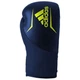 Боксерські рукавички Adidas Speed ​​200 із поліуретанової шкіри темно-сині ADISBG200 B/Y (14) - зображення 2